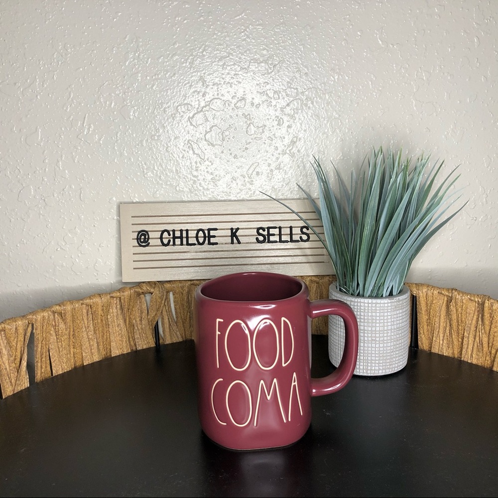 Rae Dunn FOOD COMA mug.